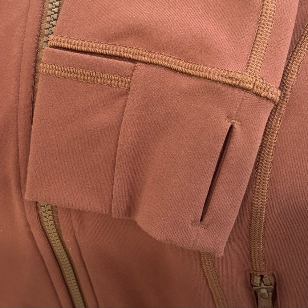 NWT Lululemon Define Jacket *Luon In Roasted Brown Size 10 - Picture 11 of 11
